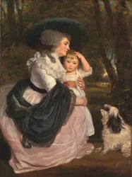 Lavinia, Contessa Spencer, e John Charles Spencer, Visconte Althorp, poi Conte Spencer, c.1783-84